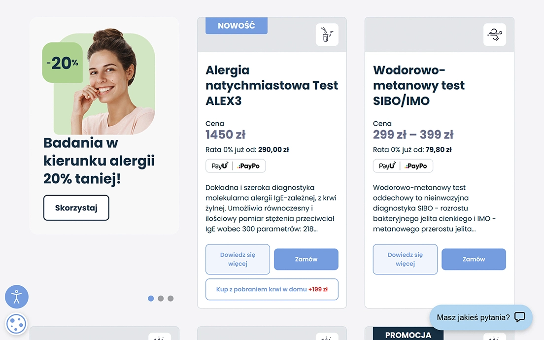 Edukacja pacjenta i sklep diagnostyczny