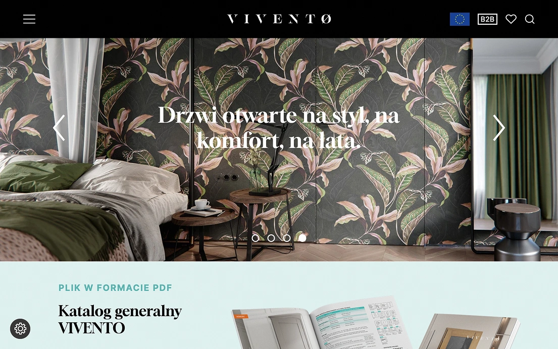 Vivento - e-commerce B2B/B2C dla polskiego producenta drzwi